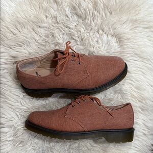 Dr.‎ Martens Salmon Colored Lester Lace Up Oxfords Size 9 Men’s 10 Women’s AW004